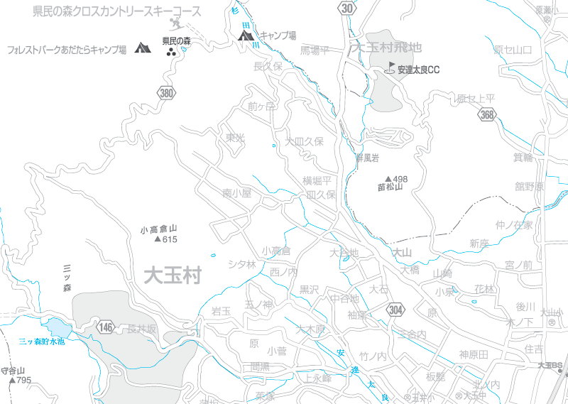 福島交通　路線図：大玉